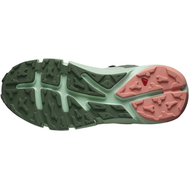 Salomon Predict Hike GTX Women's Hiking Shoes Green | CA 94W68